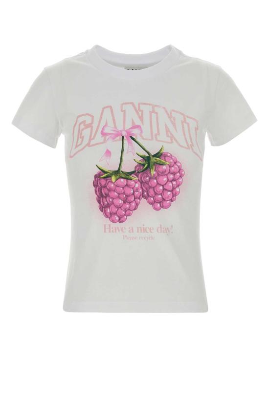 26SS 가니 반팔 티셔츠 A1050185 151 White