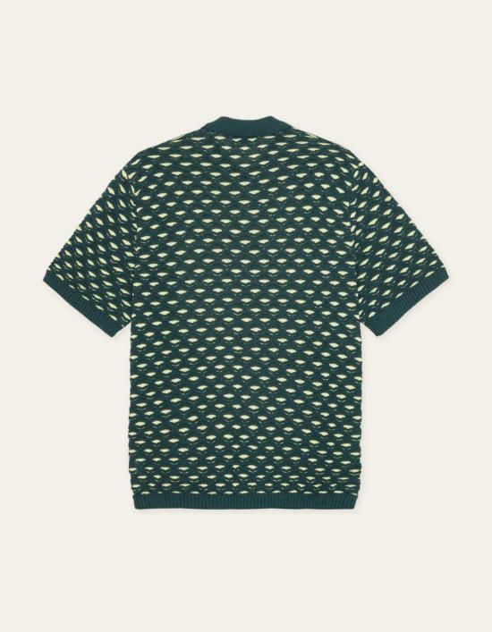  레듀 폴로 티셔츠 레 두 에스메이 쉘 니트 폴로 - LES DEUX