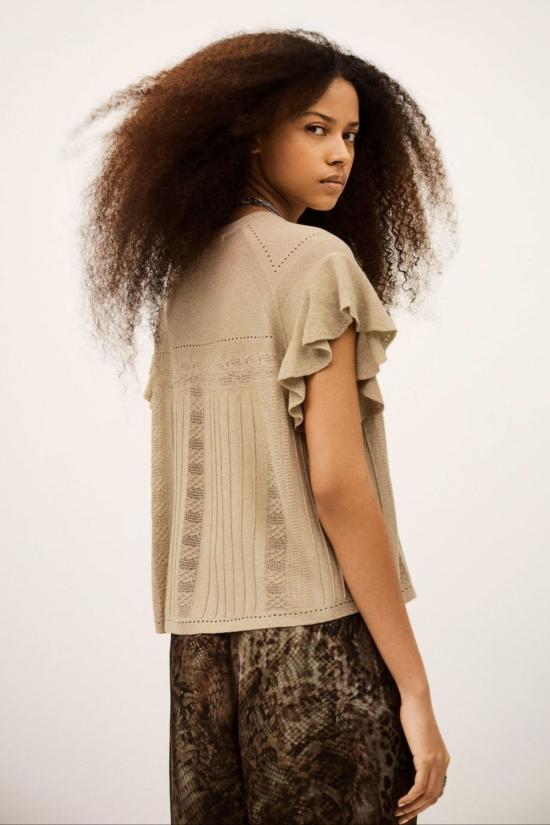  바쉬 민소매 티셔츠 바앤쉬 피에라 탑 - BA&SH