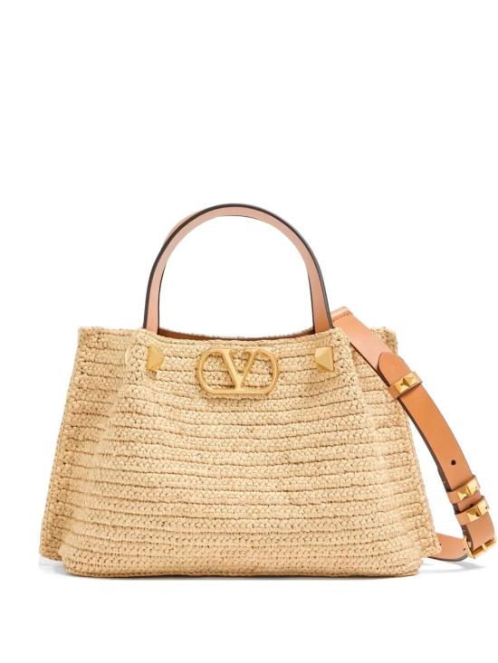 26SS 발렌티노 가라바니 토트백 WB0T02QCL QZW NATURALE CAMEL