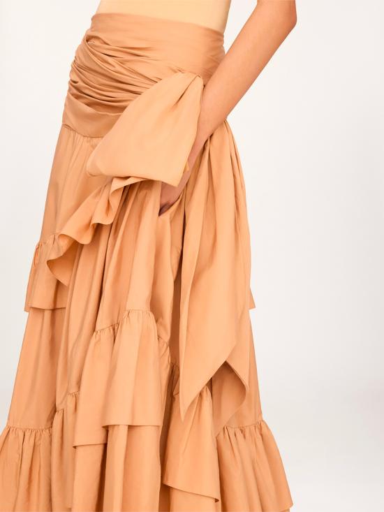 26SS 끌로에 롱 스커트 CH26UJU53144 26U REEF SHELL - CHLOE