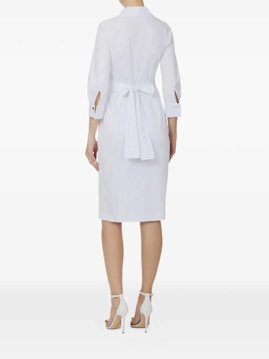 26SS 엘리자베타프랜치 미디 원피스 AB95562E2 360 AVORIO - ELISABETTA FRANCHI