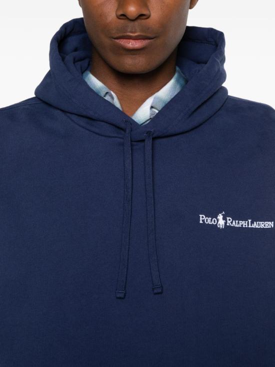 26SS 폴로 랄프로렌 후드 티셔츠 710B13487 002 Blue - POLO RALPH LAUREN