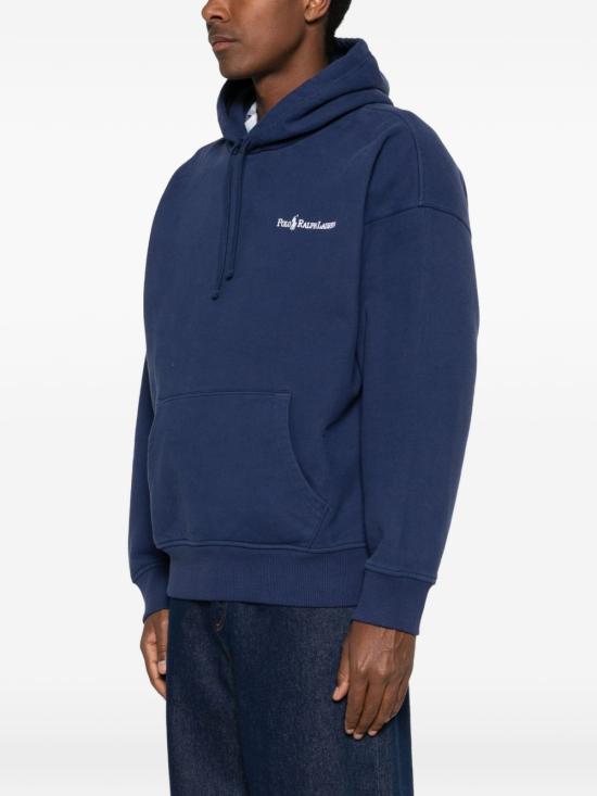26SS 폴로 랄프로렌 후드 티셔츠 710B13487 002 Blue - POLO RALPH LAUREN