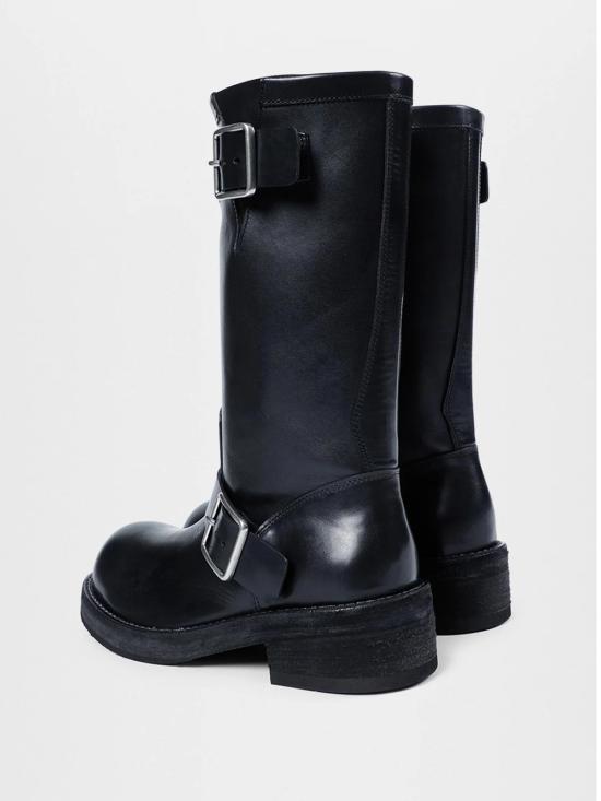 26SS 앤 드뮐미스터 부츠 B0014078 LT049 099 Black - ANN DEMEULEMEESTER