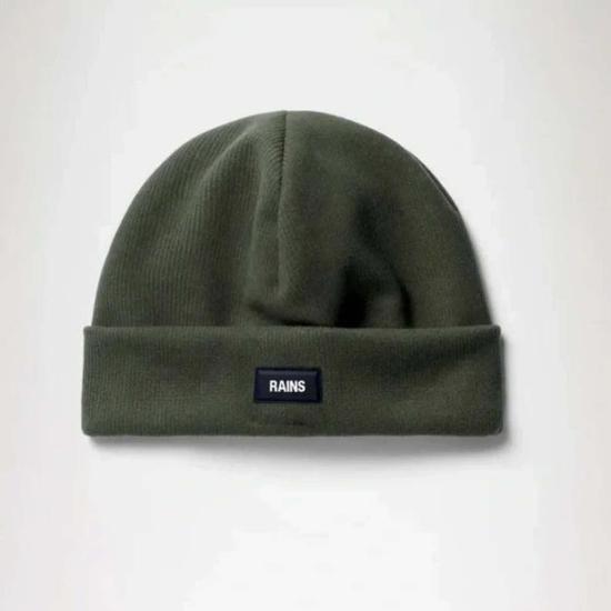  레인스 비니 레인즈 골지 플리스 비니 - RAINS