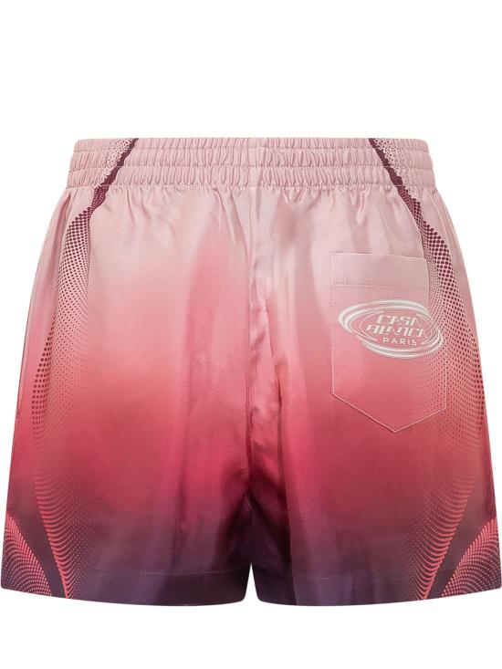 26SS 카사블랑카 숏팬츠 WSS26TR404 02 GRADIENT AUBERGINE - CASABLANCA