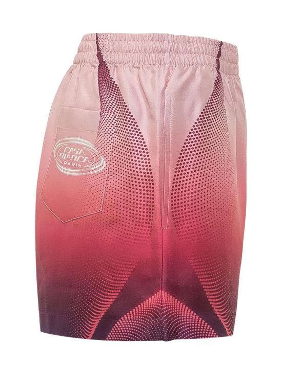 26SS 카사블랑카 숏팬츠 WSS26TR404 02 GRADIENT AUBERGINE - CASABLANCA