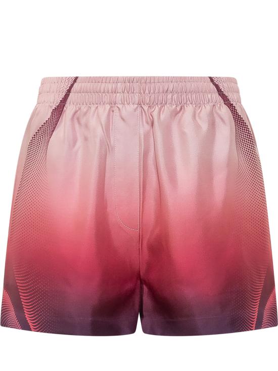 26SS 카사블랑카 숏팬츠 WSS26TR404 02 GRADIENT AUBERGINE