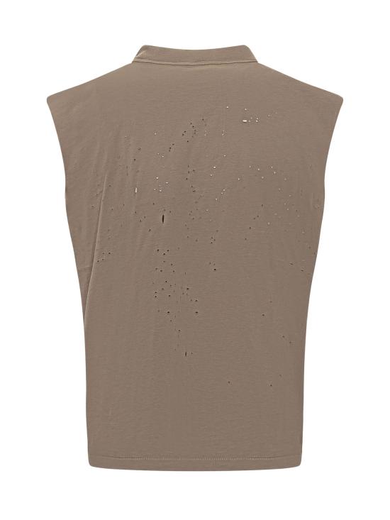 26SS 새티스파이 모스테크 머슬 티셔츠 11005 91E02 SUN BLEACHED FALCON - SATISFY