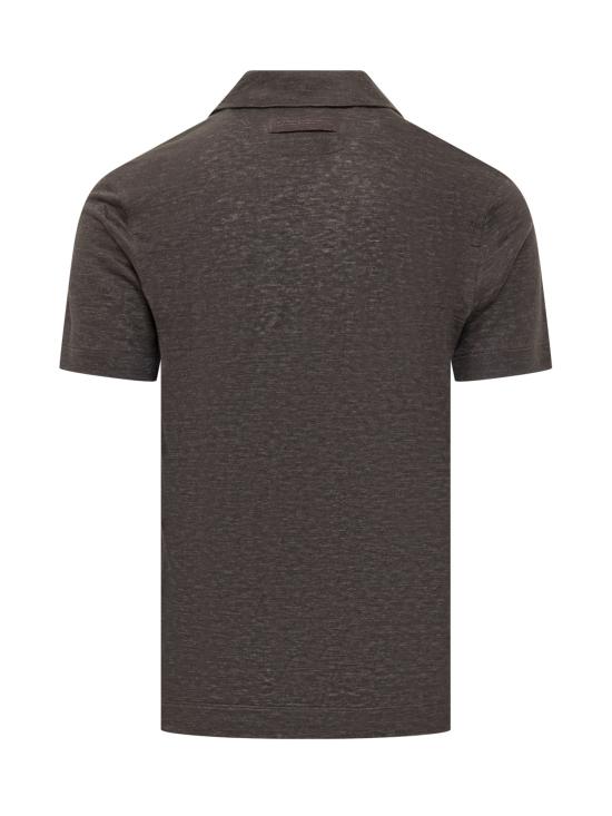 26SS 에르메네질도제냐 폴로 티셔츠 UH352A3H747 M09 202 NERO - ERMENEGILDO ZEGNA