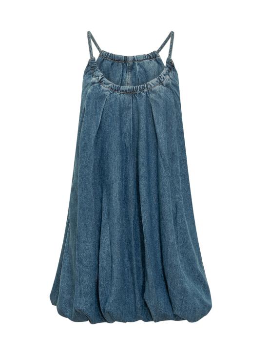 26SS 이로 원피스 26SWM33JUSTINA DEN1026S BLUE FLUID