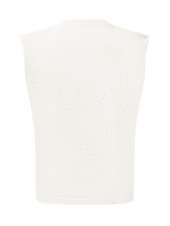 26SS 새티스파이 모스테크 머슬 티셔츠 11005 12A02 AGED GREY - SATISFY