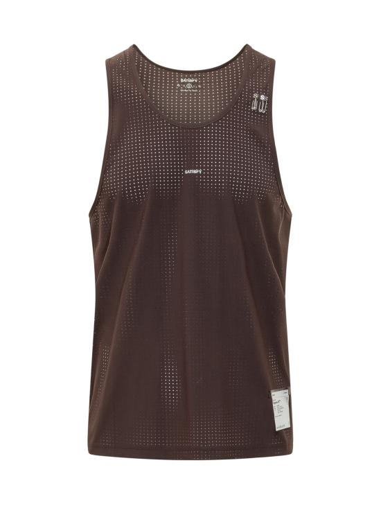 26SS 새티스파이 민소매 티셔츠 11146 97001 DEEP MAHOGANY SA