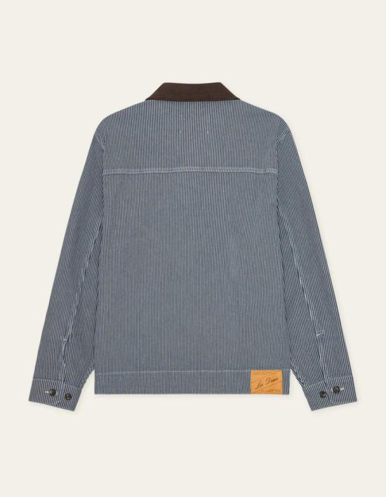  레듀 데님 자켓 Les Deux Robert 스트라이프 재킷 - LES DEUX