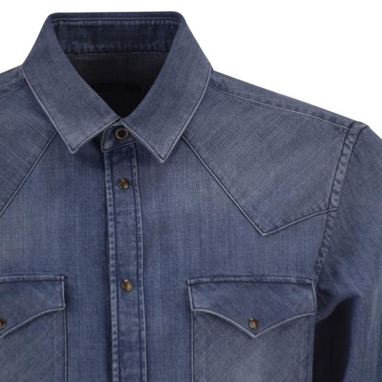 26SS 페세리코 데님 셔츠 R56050L96 MEDIUM DENIM - PESERICO