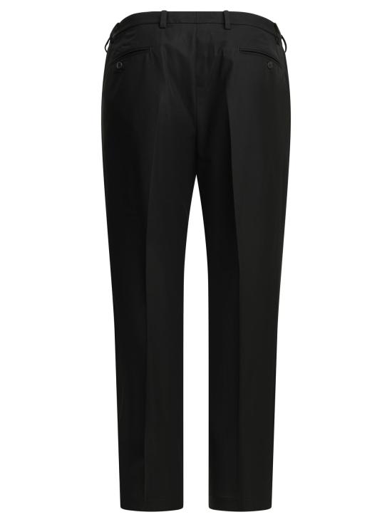 26SS 프라다 스트레이트 팬츠 UP041919AMF0002 S OOO Black - PRADA
