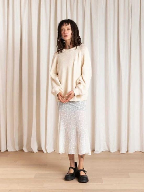  알리 골든 스웨터 릴렉스드 풀오버 - ALI GOLDEN