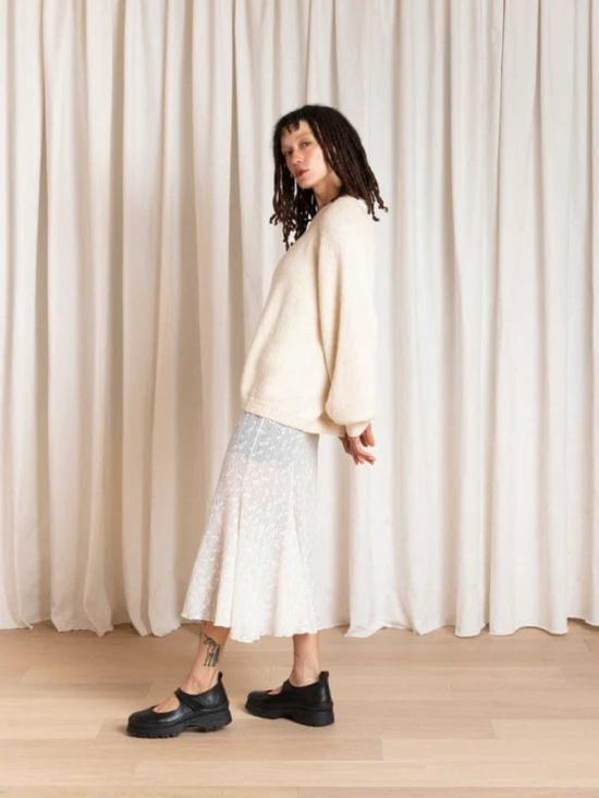  알리 골든 스웨터 릴렉스드 풀오버 - ALI GOLDEN