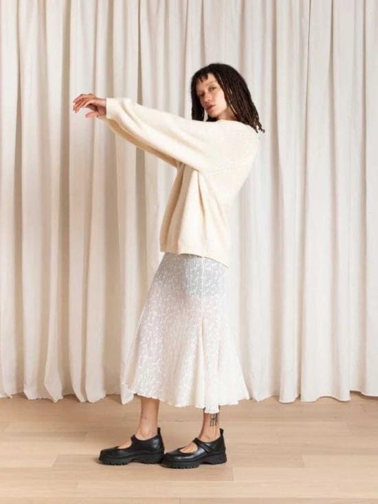  알리 골든 스웨터 릴렉스드 풀오버 - ALI GOLDEN