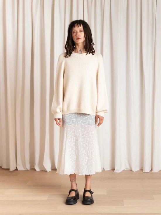  알리 골든 스웨터 릴렉스드 풀오버