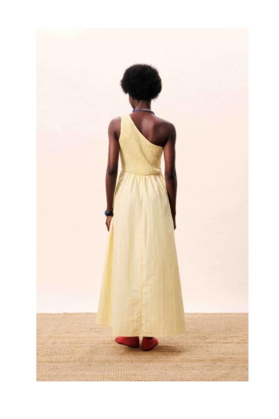  프렌치 롱 원피스 프랑스 셀키 드레스 - FRNCH