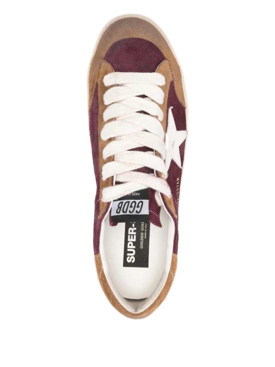 26SS 골든구스 슈퍼스타 스니커즈 GMF00107F008135 40560 BORDEAUX WHITE BROWN - GOLDEN GOOSE