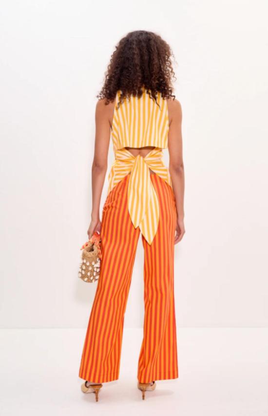  사이먼밀러 블라우스 사이먼 밀러 로크 민소매 포플린 버튼다운 탑 - SIMONMILLER