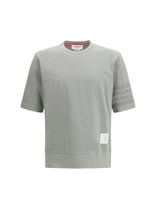 26SS 톰브라운 코튼 저지 4바 티 MJS303A J0253 055 LGRAY DOM