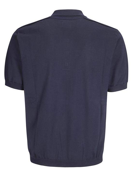 26SS 씨피 컴퍼니 폴로 티셔츠 20CMKN099A 110560A 888 TOTAL ECLIPSE DOM - C.P. COMPANY