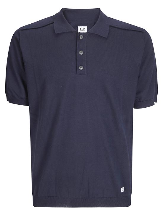 26SS 씨피 컴퍼니 폴로 티셔츠 20CMKN099A 110560A 888 TOTAL ECLIPSE DOM