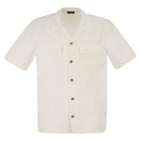 26SS 페세리코 반팔 셔츠 R56047T0 WHITE