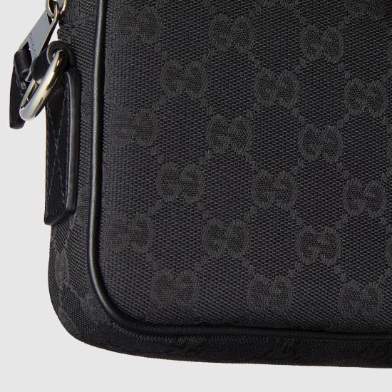 26SS 구찌 캔버스 스몰 크로스바디 백 834802FAEPS1060 Black - GUCCI