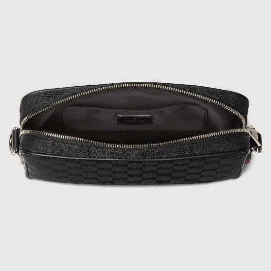 26SS 구찌 캔버스 스몰 크로스바디 백 834802FAEPS1060 Black - GUCCI