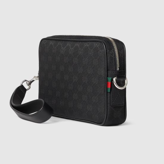 26SS 구찌 캔버스 스몰 크로스바디 백 834802FAEPS1060 Black - GUCCI