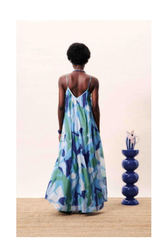  프렌치 롱 원피스 프랑스 안다만 드레스 - FRNCH