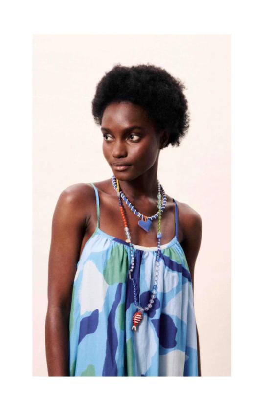  프렌치 롱 원피스 프랑스 안다만 드레스 - FRNCH