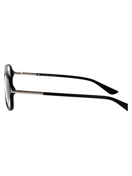 26SS 알렉산더 맥퀸 안경 AM0555O 001 black - ALEXANDER MCQUEEN