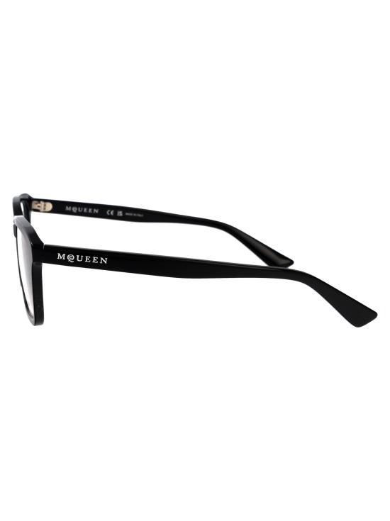 26SS 알렉산더 맥퀸 안경 AM0566O 001 black - ALEXANDER MCQUEEN