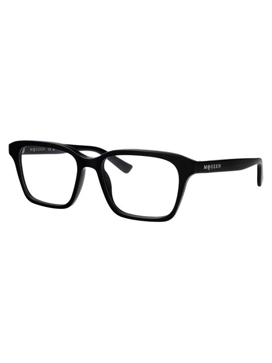 26SS 알렉산더 맥퀸 안경 AM0566O 001 black - ALEXANDER MCQUEEN