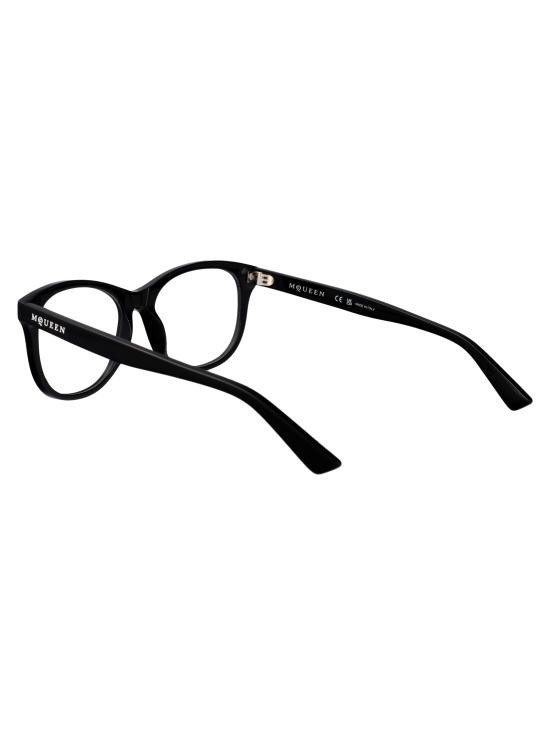 26SS 알렉산더 맥퀸 안경 AM0566O 001 black - ALEXANDER MCQUEEN