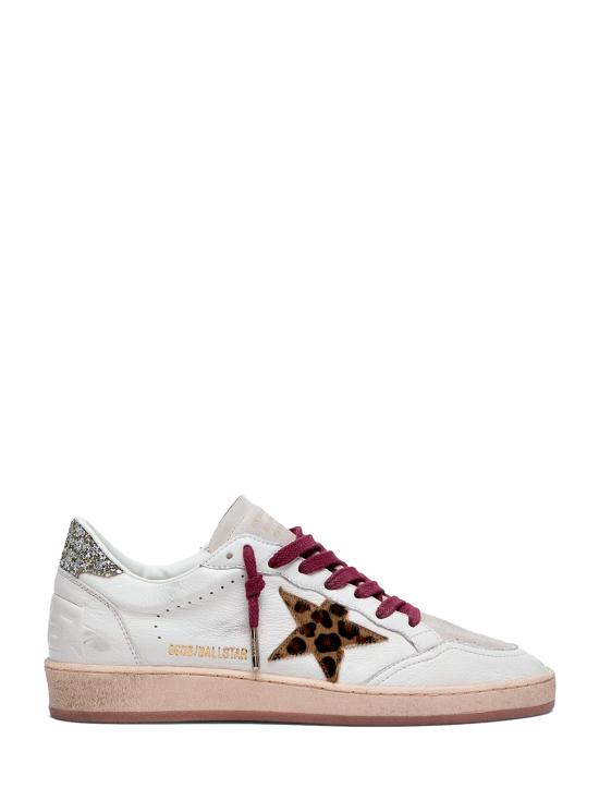 26SS 골든구스 포니 레오파드 스타 볼스타 스니커즈 GWF00117F008068 12382 WHITE GREY HORSY PLATINUM