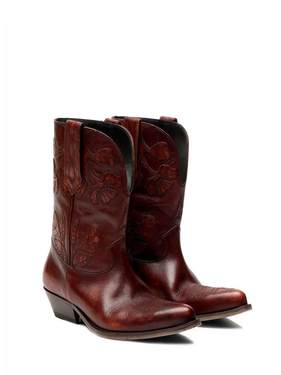 26SS 골든구스 위시 스타 부츠 GWF01051F008202 55381 DARK BROWN - GOLDEN GOOSE