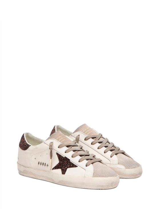 26SS 골든구스 SUPER STAR 슈퍼 스타 클래식 스니커즈 GWF00101F008122 12386 MILK DOVE BROWN - GOLDEN GOOSE