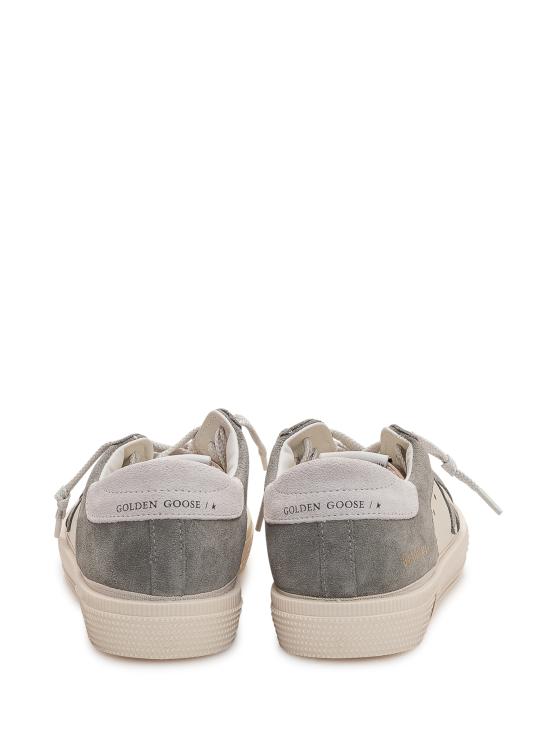 26SS [키즈] 골든구스 스니커즈 GYF00495F008062 12307 DIRTY WHITE ARTICHOKE - GOLDEN GOOSE