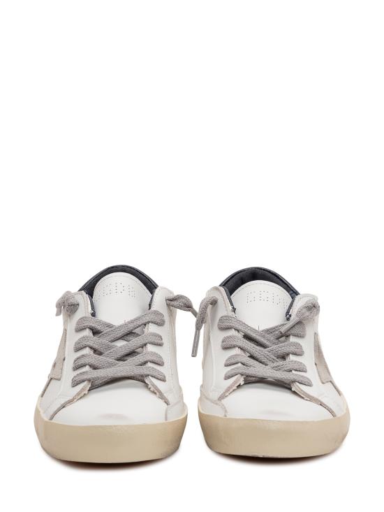 26SS [키즈] 골든구스 SUPER STAR 슈퍼 스타 스니커즈 GYF00102F000414 10303 WHITE ICE NAVY BLUE - GOLDEN GOOSE