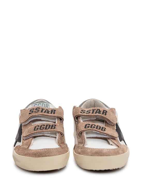 26SS [키즈] 골든구스 스니커즈 GJF00924F008035 83245 WHITE BROWN BLACK GREEN - GOLDEN GOOSE