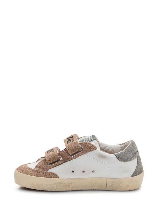 26SS [키즈] 골든구스 스니커즈 GJF00924F008035 83245 WHITE BROWN BLACK GREEN - GOLDEN GOOSE