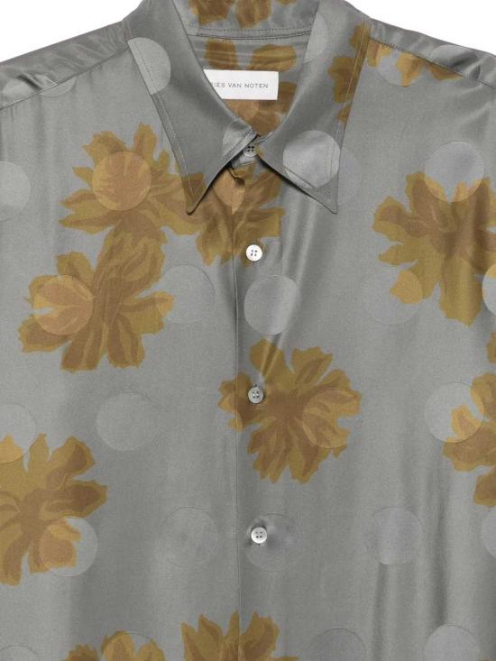 26SS 드리스 반 노튼 반팔 셔츠 2610207003031 GREY 802 - DRIES VAN NOTEN