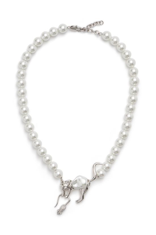  마크제이콥스 목걸이/팬던트 2F4JNC001J22 190 silver white ARGENTO